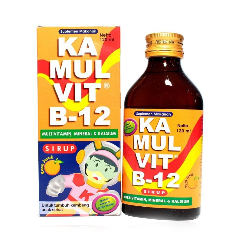 Kamulvit B12 Syrup 120ml | Gogobli