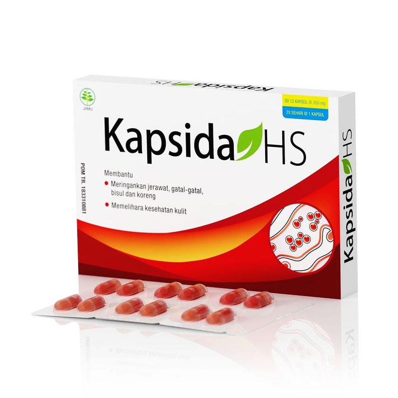 Kapsida HS Blister 12 Kapsul | Gogobli