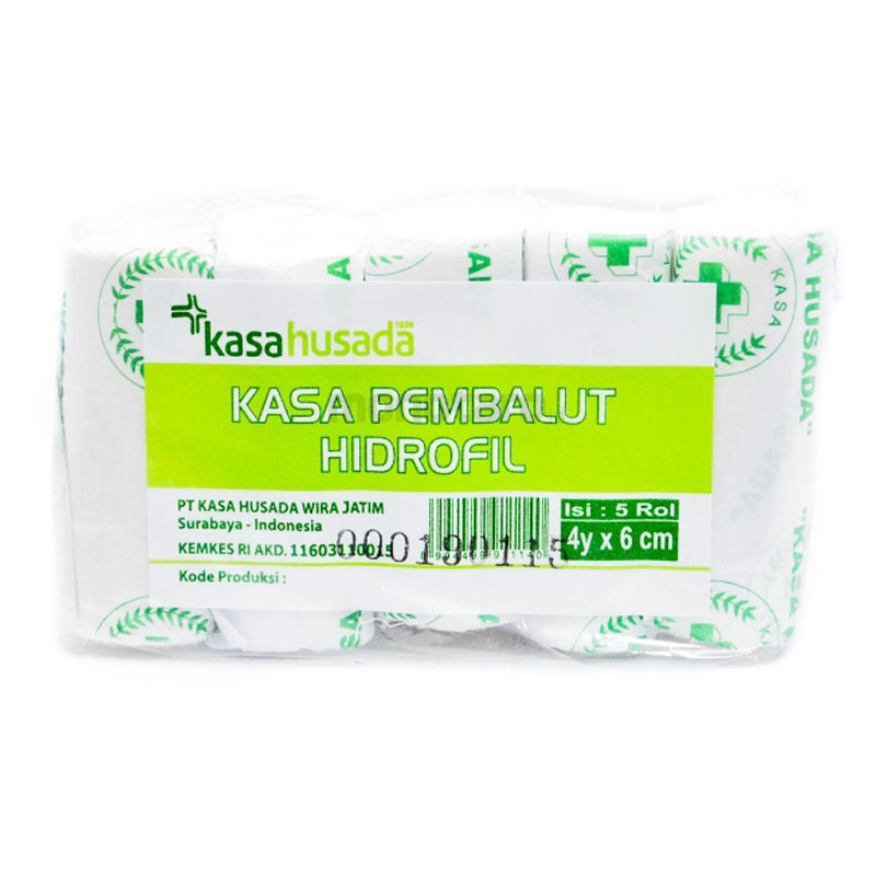 Kasahusada Verband Husada 4X6cm 5 Roll | Gogobli