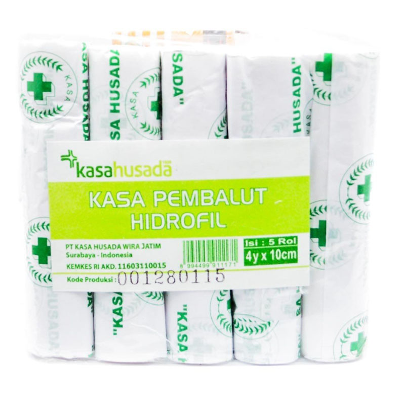 Kasahusada Verband Husada 4X10cm 5 Roll | Gogobli
