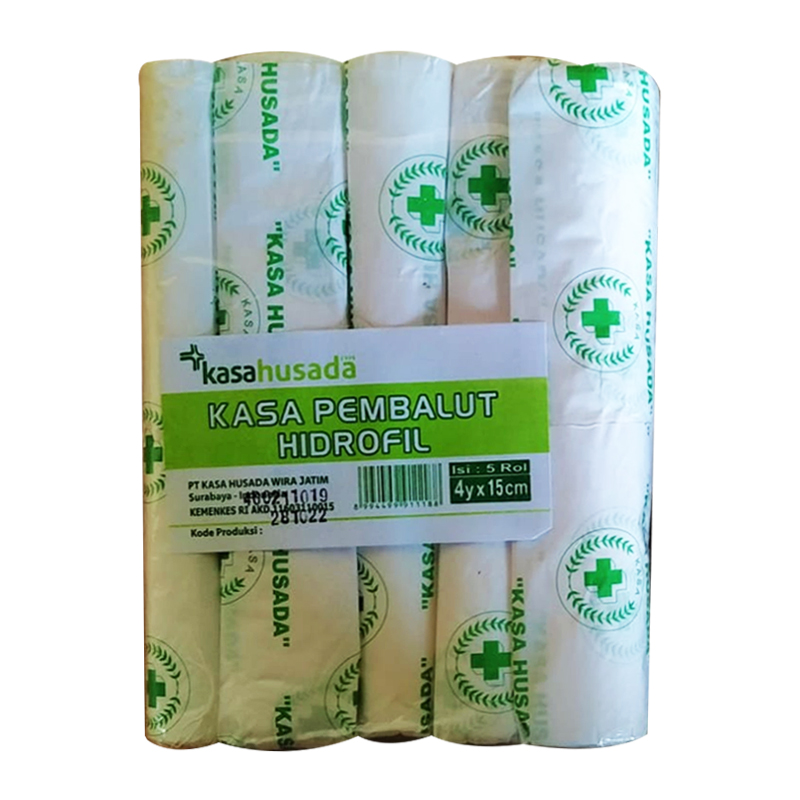 Kasahusada Verband Husada 4X15cm 5 Roll | Gogobli