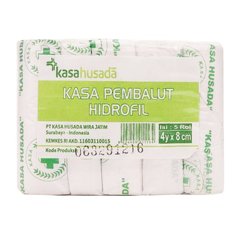 Kasahusada Verband Husada 4X8cm 5 Roll | Gogobli