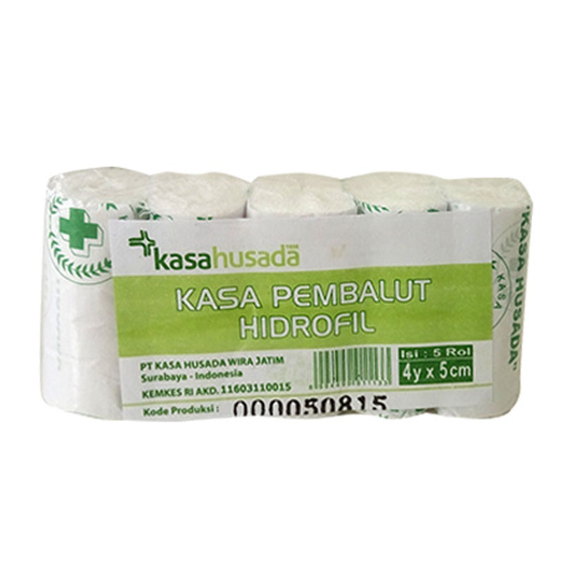 Kasahusada Verband Husada 4X5cm 5 Roll | Gogobli