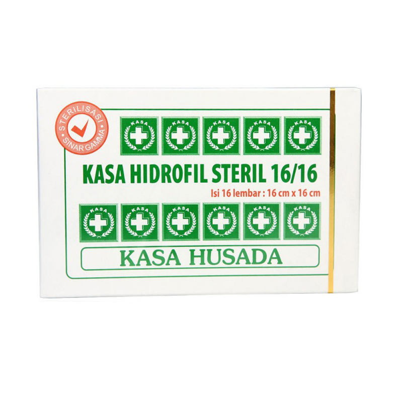 Kasahusada Hidrofil Steril 16x16cm 16s | Gogobli