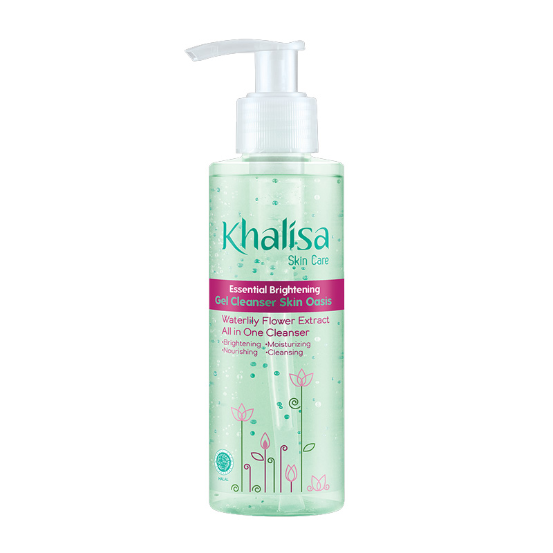 Khalisa Essential Brightening Gel Cleanser Skin Oasis 135gr | Gogobli