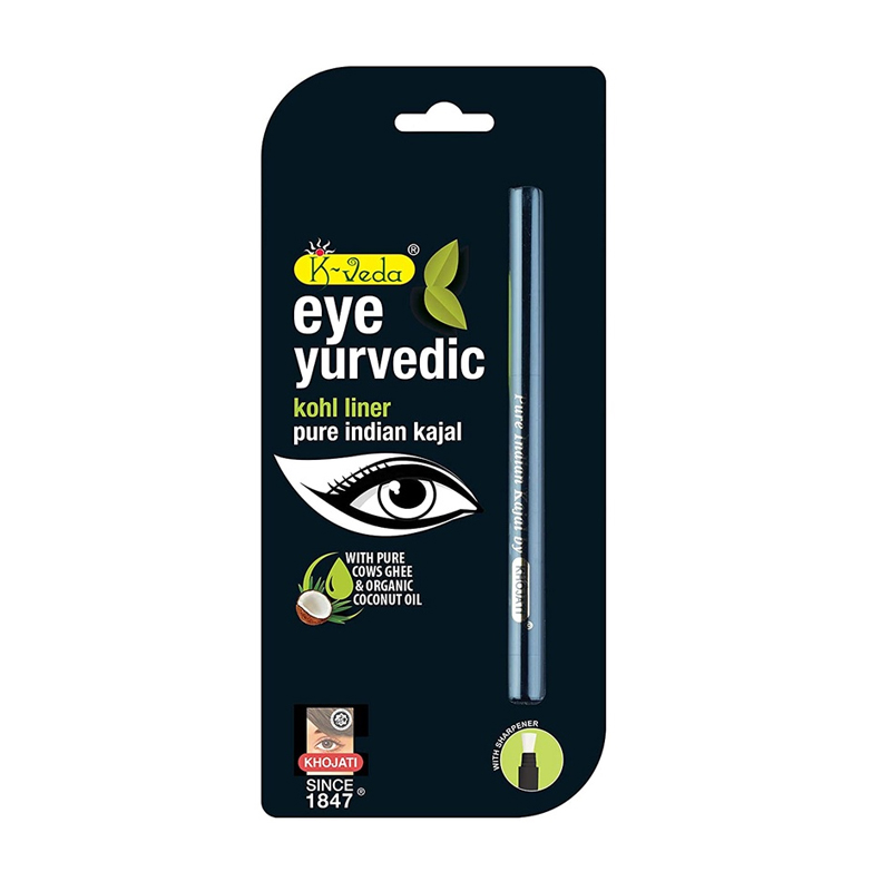 Khojati K-Veda Eye Yurvedic Kohl Liner 0.2gr (ED: Okt 25) | Gogobli