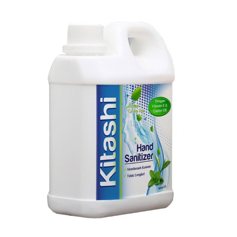 Kitashi Hand Sanitizer Green Tea 1000ml | Gogobli