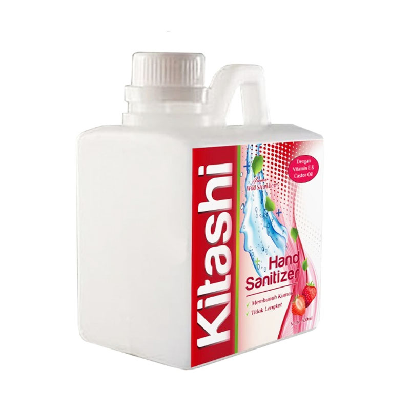 Kitashi Hand Sanitizer Wild Strawberry 500ml | Gogobli