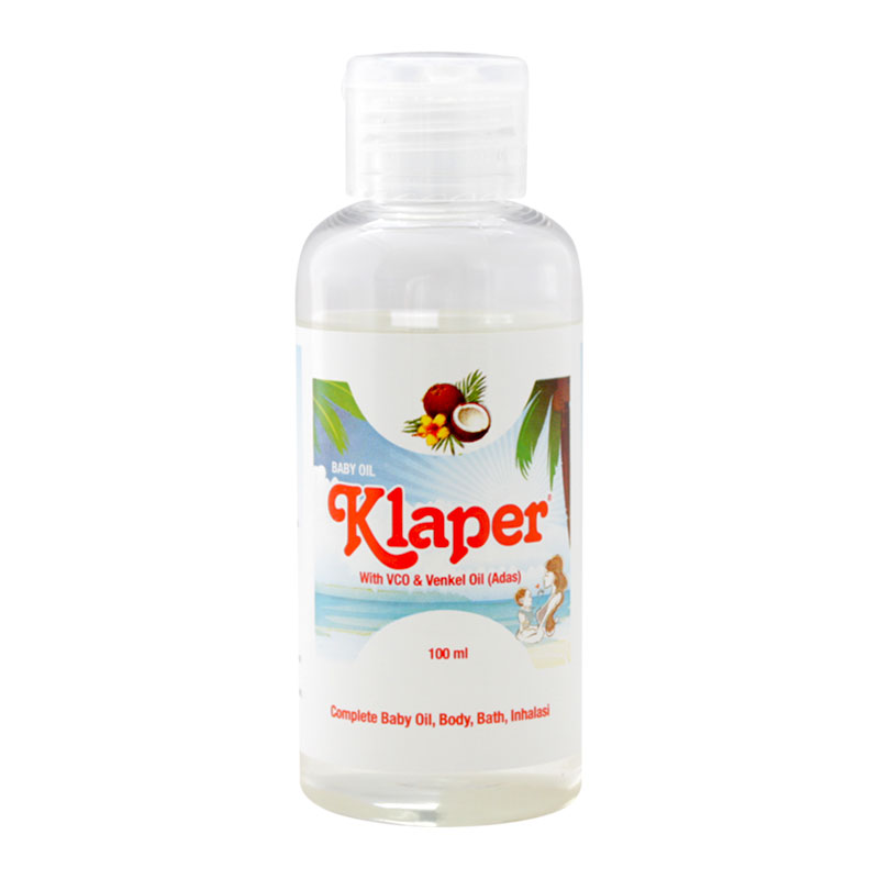 Klaper Baby Oil With VCO And Venkel Oil 100ml | Gogobli