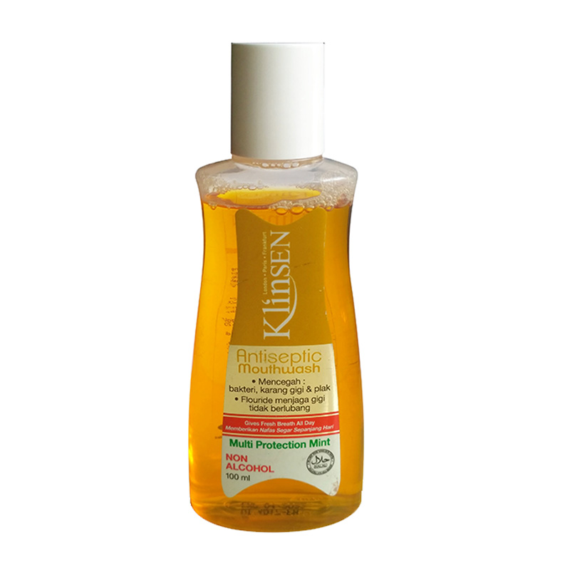 Klinsen Antiseptic Mouthwash Multi Protection Mint 100ml (ED: Apr 22) | Gogobli