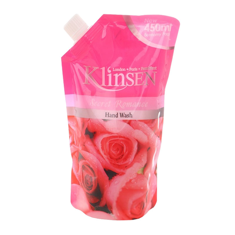 Klinsen Handwash Cream Secret Romance 450ml Refill (ED: Jun 22) | Gogobli