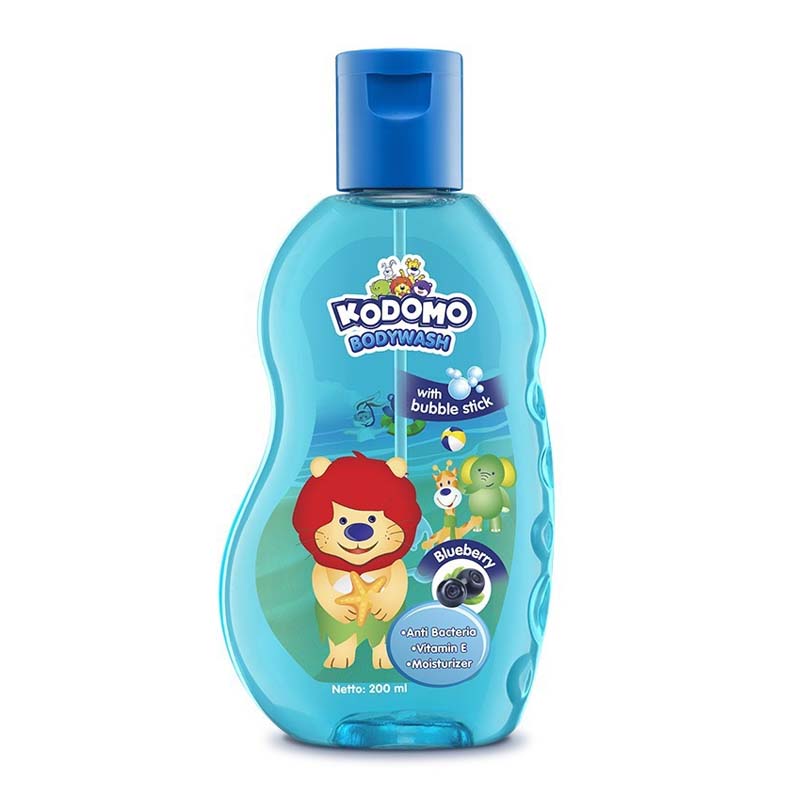 Kodomo Bodywash Gel Blueberry 200ml | Gogobli