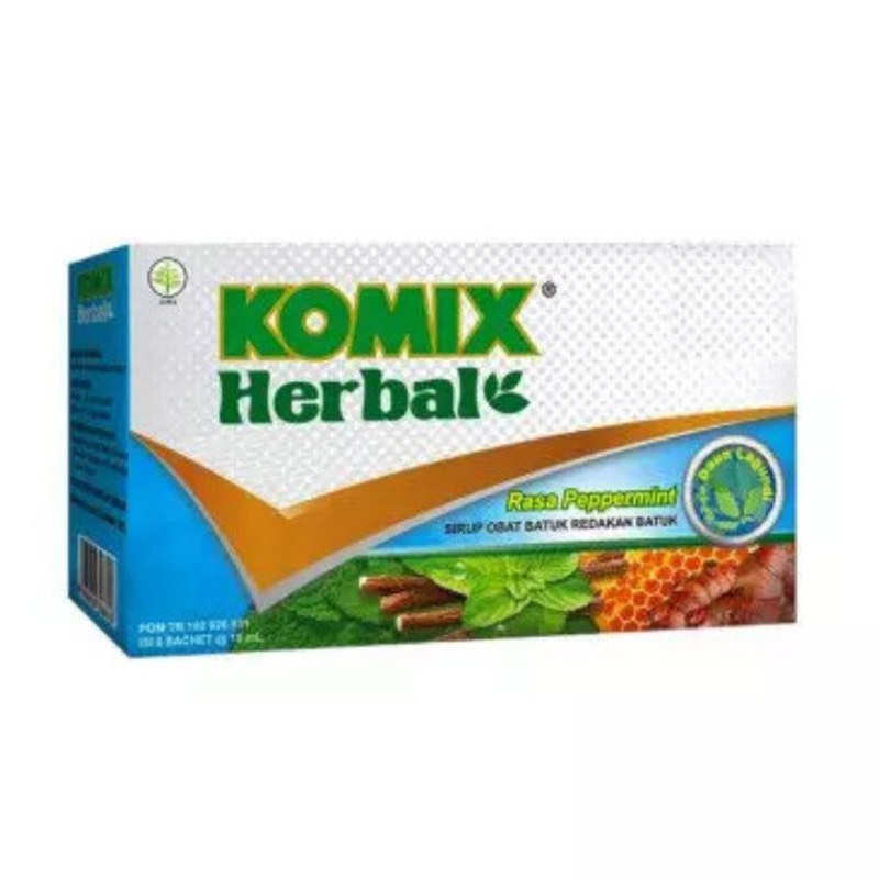 Komix Herbal Peppermint 6 Sachet | Gogobli