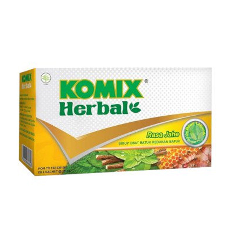 Komix Herbal Jahe 6 Sachet | Gogobli