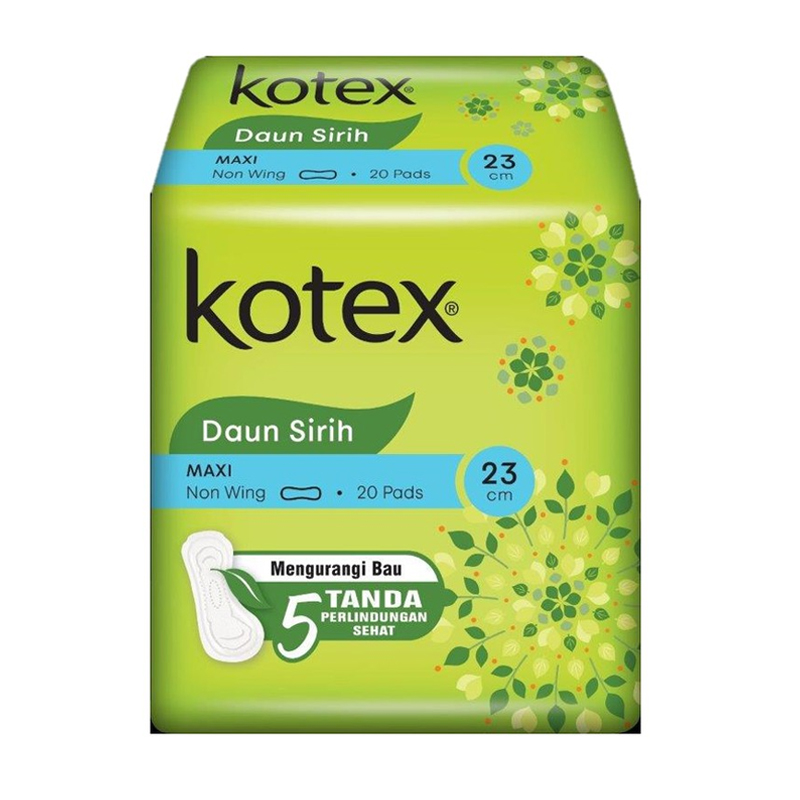 Jual Kotex Daun Sirih Maxi Non Wing 23cm 20s HBHoz