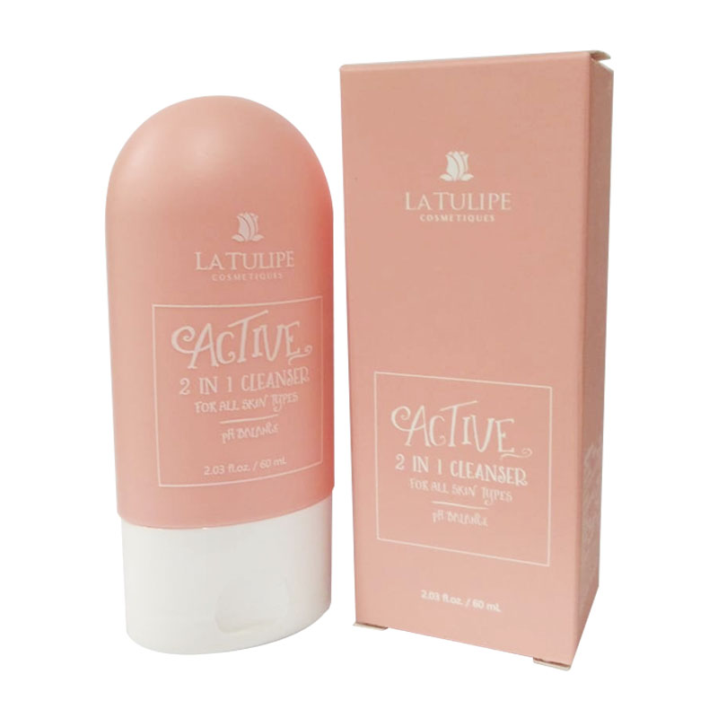 La Tulipe Active 2 In 1 Cleanser For All Skin Types 60ml | Gogobli