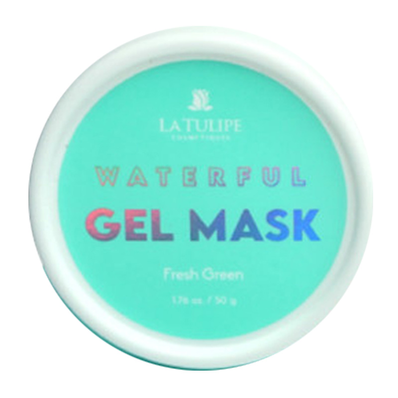 La Tulipe Waterful Gel Mask Fresh Green 50gr | Gogobli