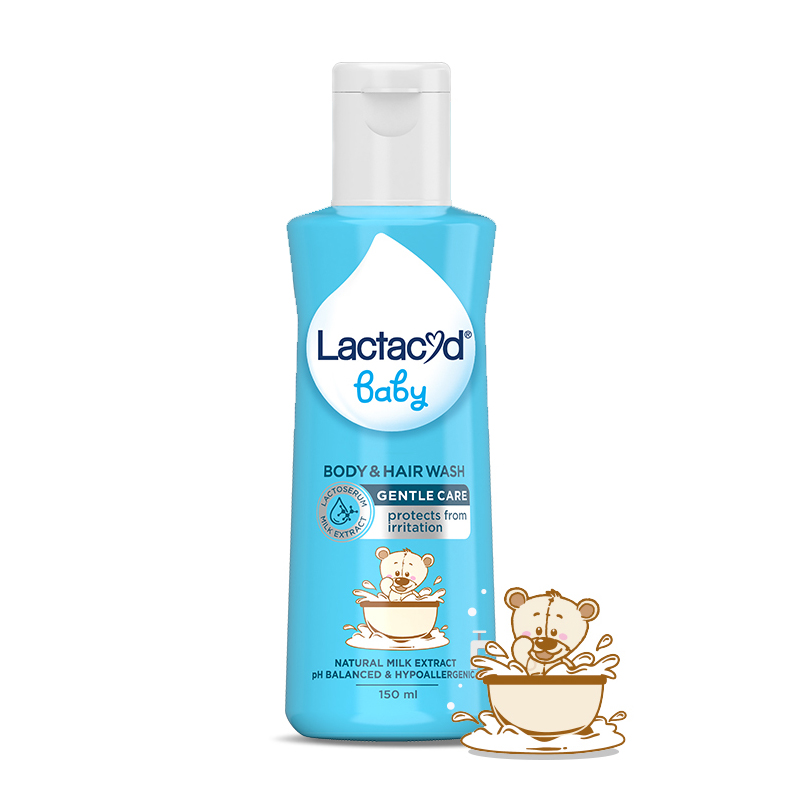 Lactacyd Baby Body & Hair Wash Gentle Care 150ml | Gogobli