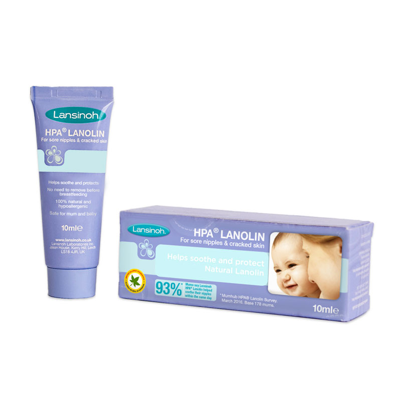 Lansinoh HPA Lanolin For Sore Nipples And Cracked Skin 10ml | Gogobli