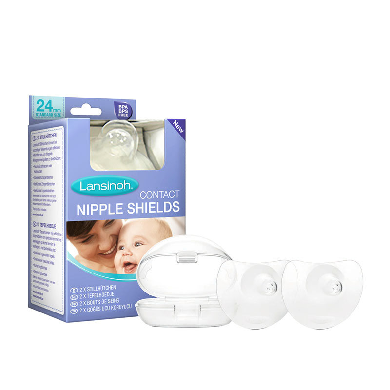 Lansinoh Contact Nipple Shields 24mm | Gogobli