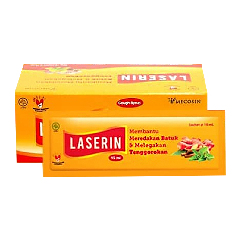 Laserin Sachet Box (10s @ 15ml) (ED: Nov 25) | Gogobli