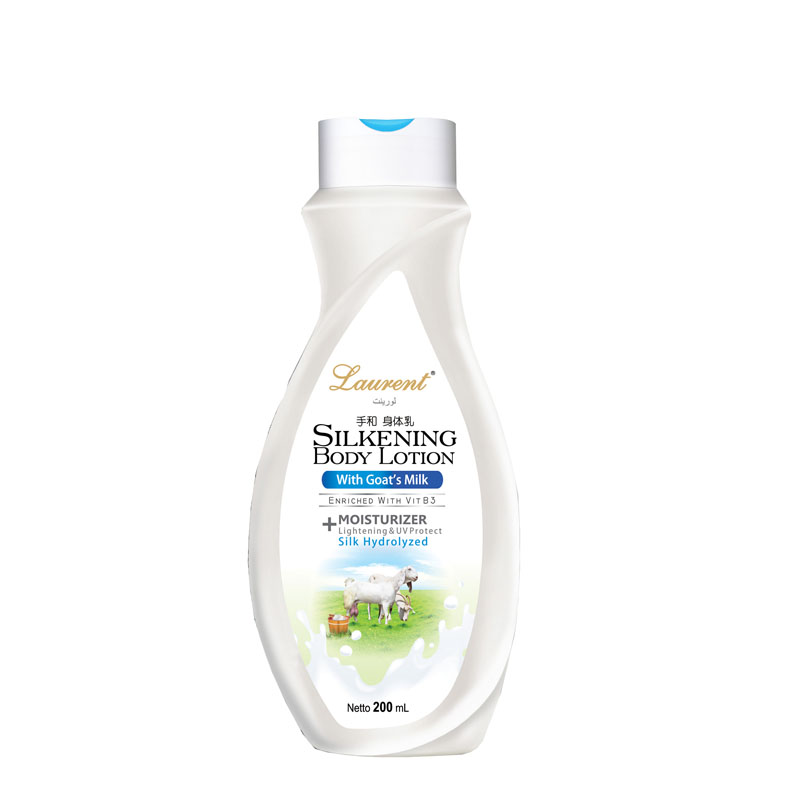Laurent Silkening Body Lotion Goat Milk 200ml | Gogobli