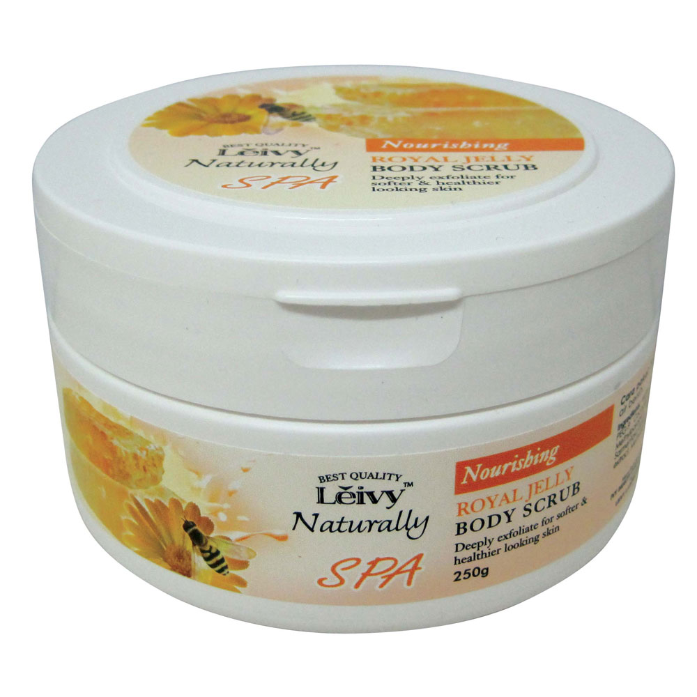 Leivy Body Scrub Spa Royal Jelly 250gr | Gogobli