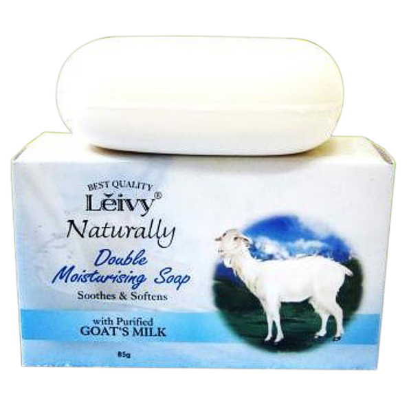 Leivy Naturally Double Moist Soap Goats Milk 85gr | Gogobli