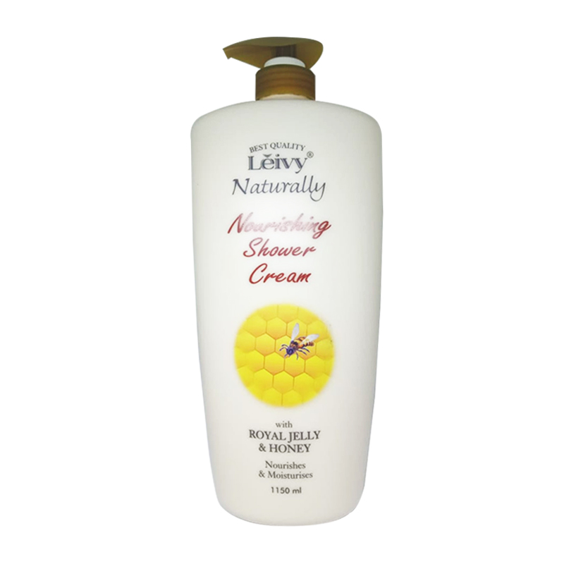 Leivy Shower Cream Pump Royal Jelly 1150ml | Gogobli