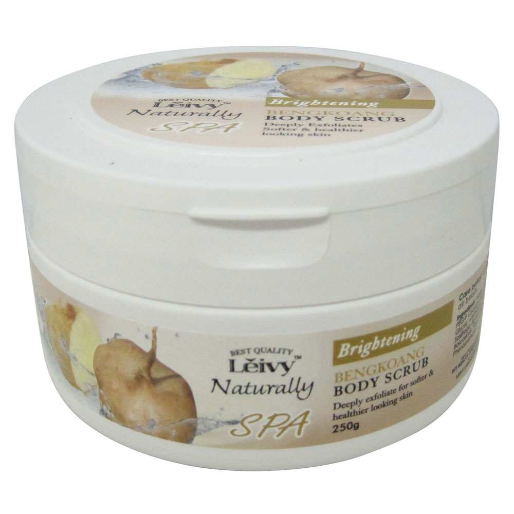 Leivy Body Scrub Spa Bengkuang 250gr | Gogobli