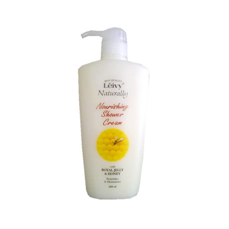 Leivy Shower Cream Pump Royal Jelly 500ml | Gogobli