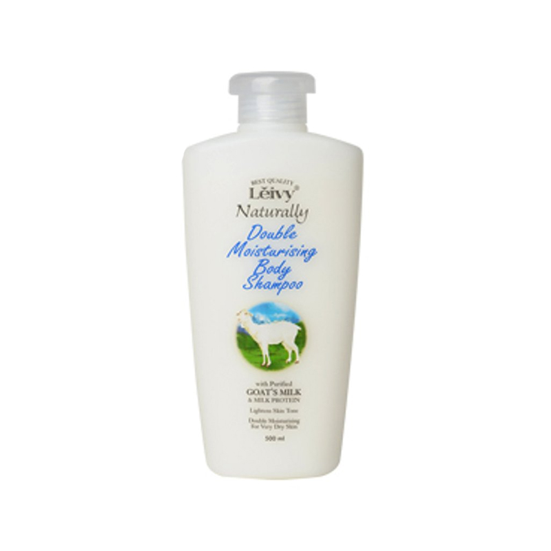 Leivy Shower Cream Goats Milk Cap 1150ml | Gogobli