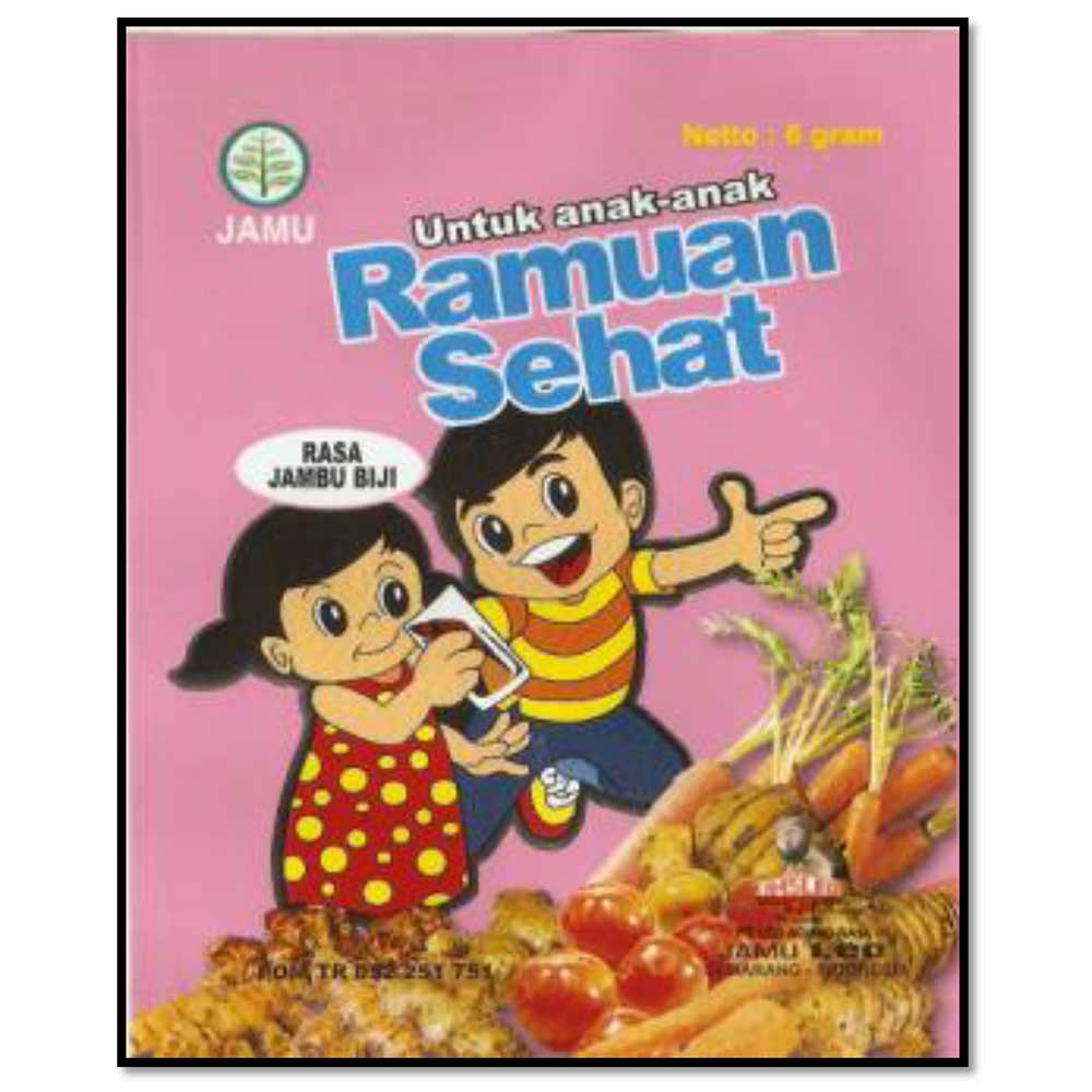 Jamu Leo Anak Ramuan Sehat Rasa Jambu (isi 10 Sachet)  | Gogobli
