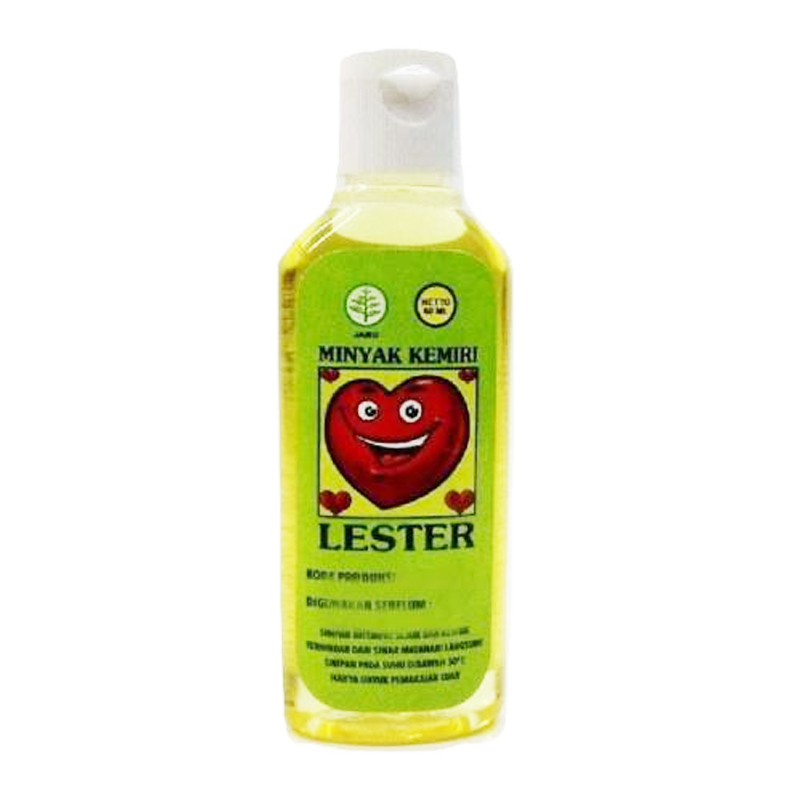 Lester Minyak Kemiri 60ml (ED: Des 25) | Gogobli