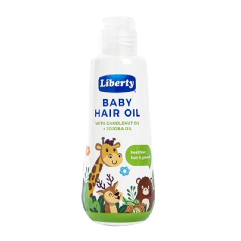 Liberty Baby Hair Oil Candlenut & Jojoba Oil 150ml | Gogobli