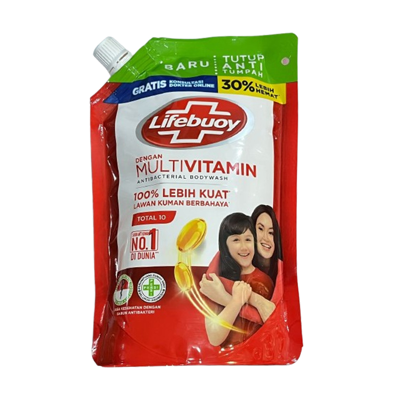 Lifebuoy Body Wash Total 10 Refill 400ml | Gogobli