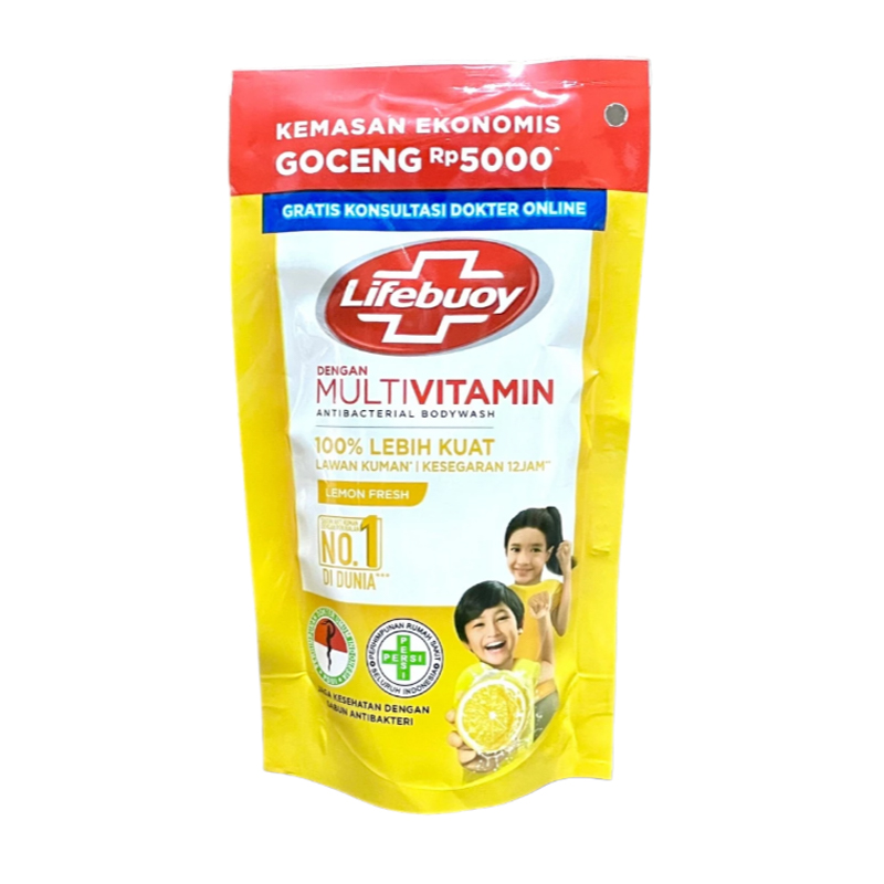 Lifebuoy Body Wash Lemon Fresh Refill 85ml | Gogobli