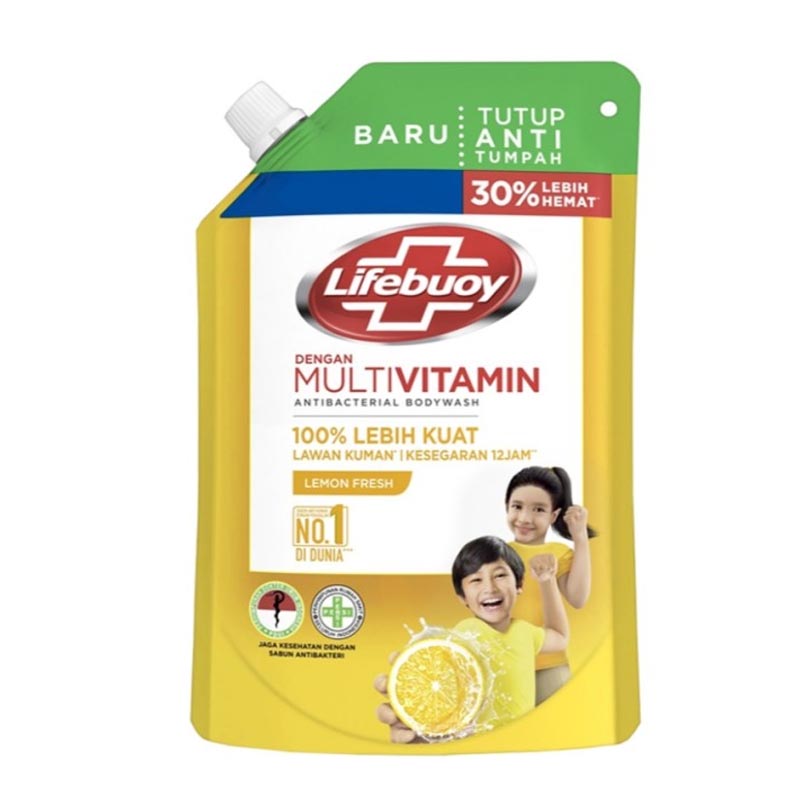 Lifebuoy Bodywash Lemon Fresh Refill 400ml | Gogobli