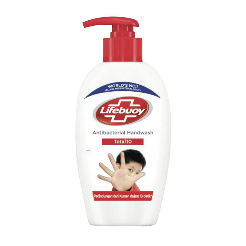 Lifebuoy Antibacterial Handwash Total 10 Pump 200ml | Gogobli