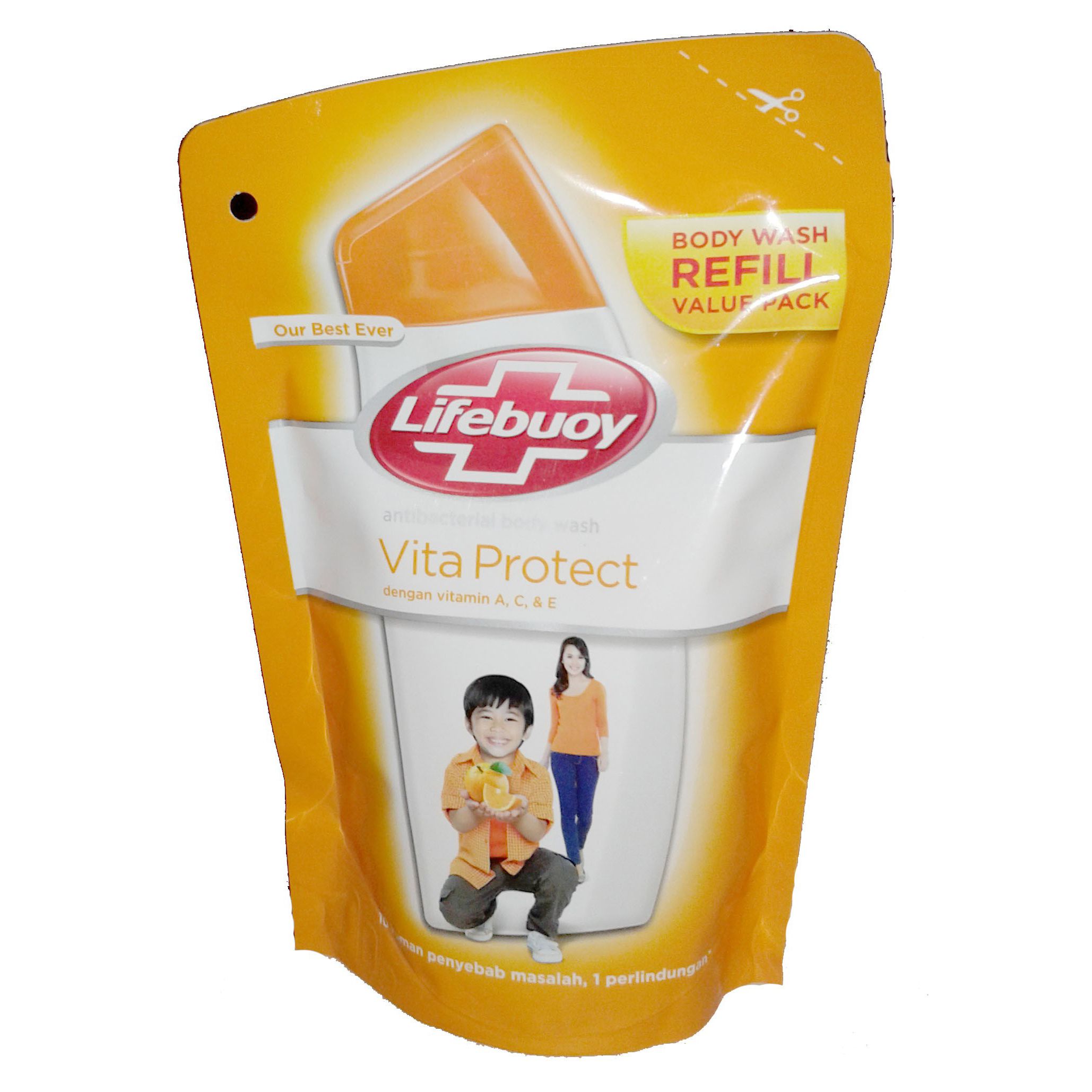 Lifebuoy Bodywash Vita Protect Refill 250ml Gogobli