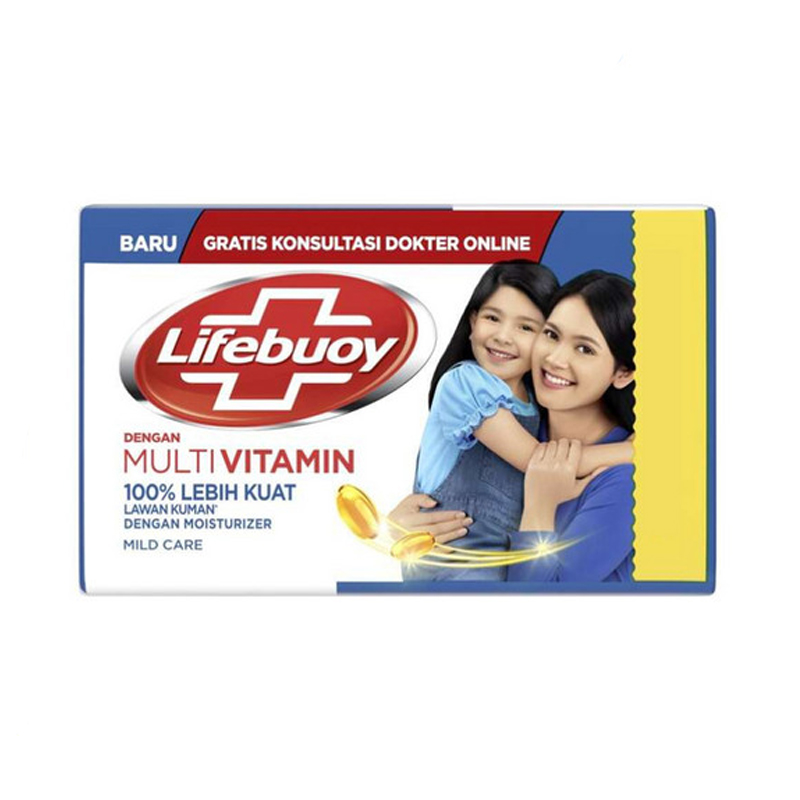 Lifebuoy Antibacterial Soap Mild Care 100gr | Gogobli