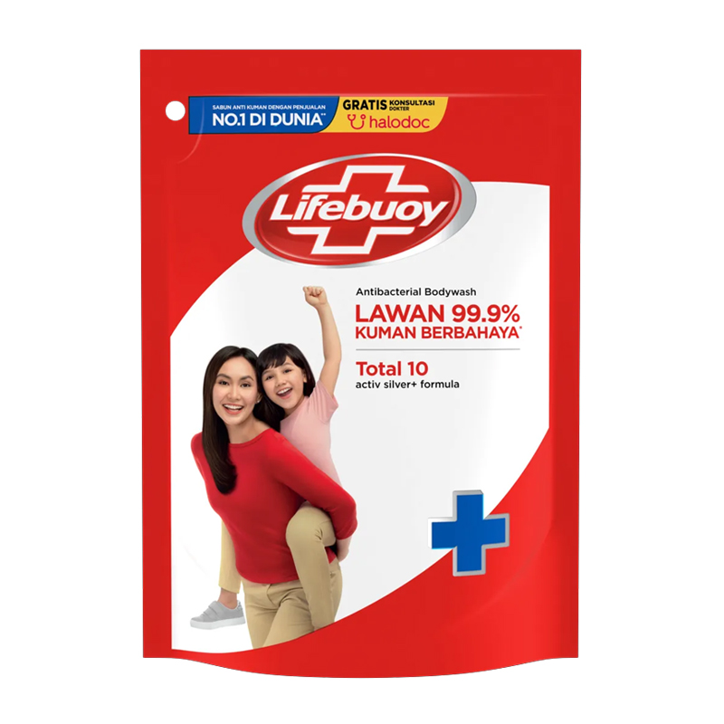 Lifebuoy Bodywash Total 10 Refill 250ml | Gogobli