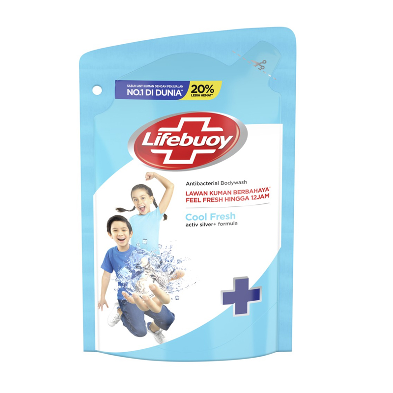 Lifebuoy Bodywash Cool Fresh Refill 250ml | Gogobli