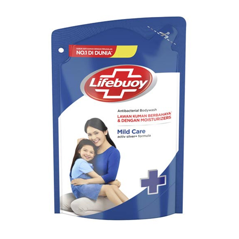 Lifebuoy Bodywash Mild Care Refill 250ml | Gogobli