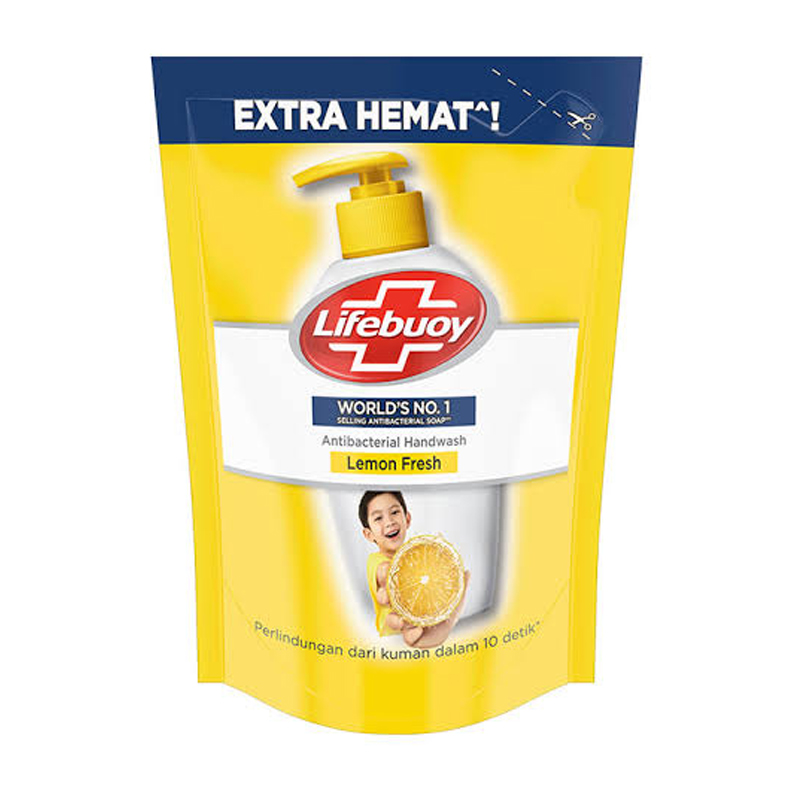 Lifebuoy Antibacterial Hand Wash Lemon Fresh Refill 180ml | Gogobli