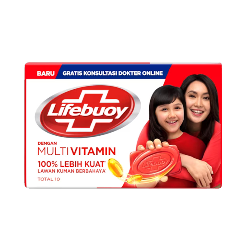 Lifebuoy Antibacterial Soap Total 10 70gr | Gogobli