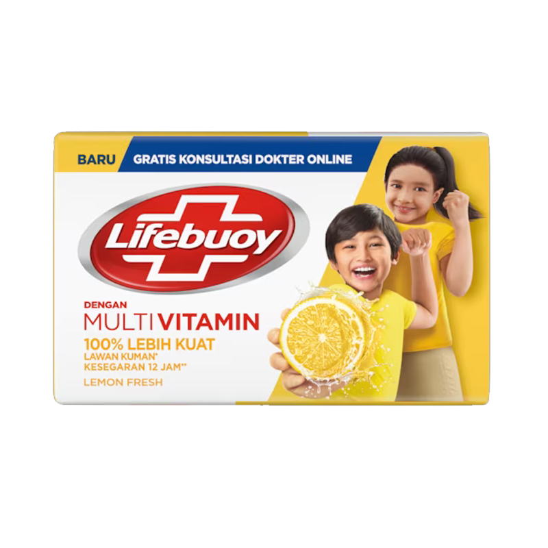 Lifebuoy Antibacterial Soap Lemon Fresh 100gr | Gogobli