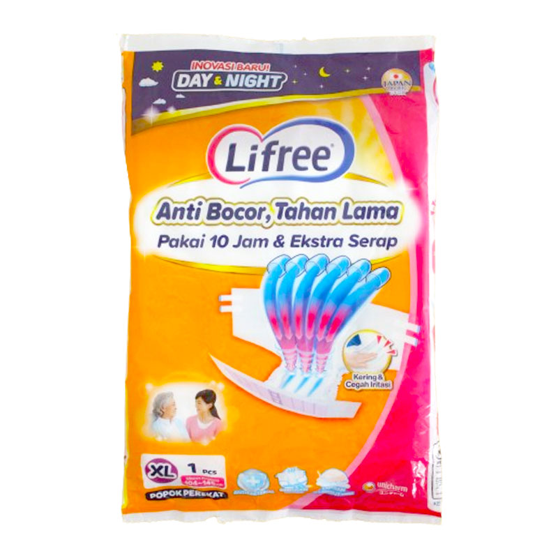Lifree Popok Perekat Dewasa XL 1pc | Gogobli