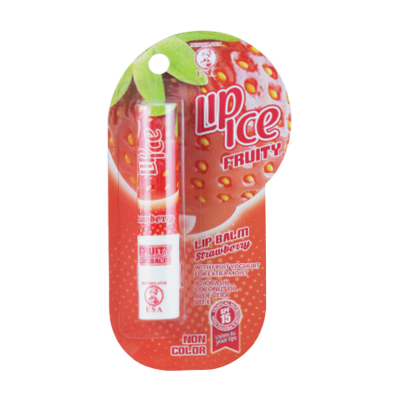 Lip Ice Fruity Lip Balm Strawberry 2.2gr | Gogobli