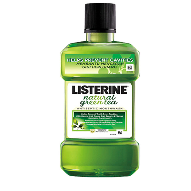 Jual Listerine Natural Green Tea 750ml Gogobli